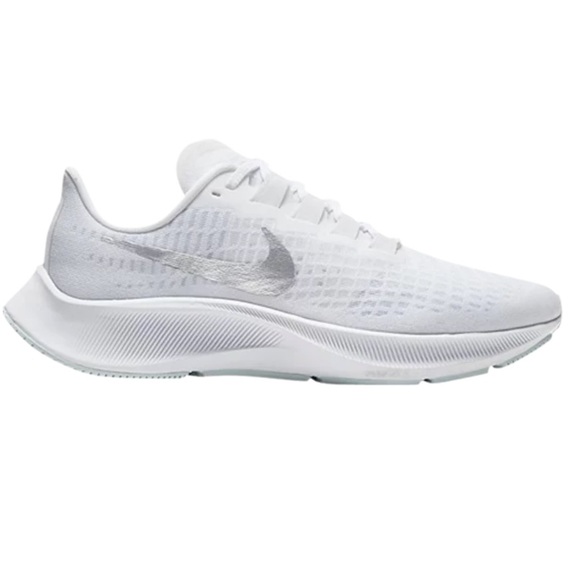 Nike Shoes - Nike Zoom Pegasus 37 All White Sneakers